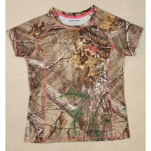 Women's Realtree Camouflage Tshirt Tee Large